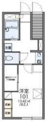 レオパレスヴェールの物件間取画像